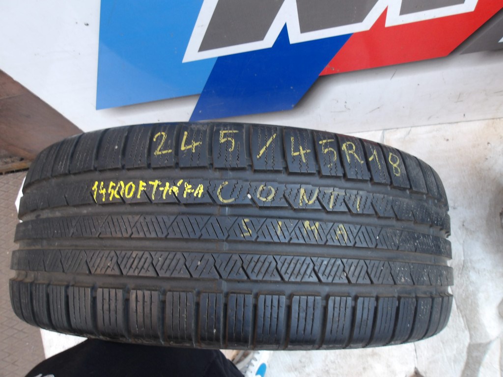 [GYÁRI HASZNÁLT] CONTIWINTERCONTCT  SIMA 245/45/R18  2. kép